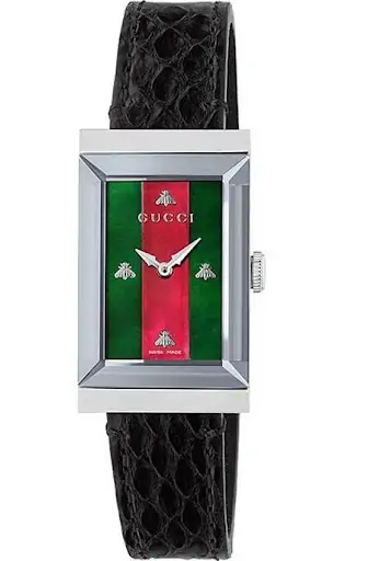 Đồng hồ Gucci nam mặt vuông dây da